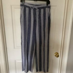 Old Navy Mid-Rise Linen-Blend Pants with Pockets!